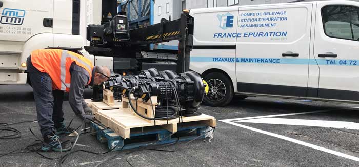 Installateur Lyon pompe de relevage