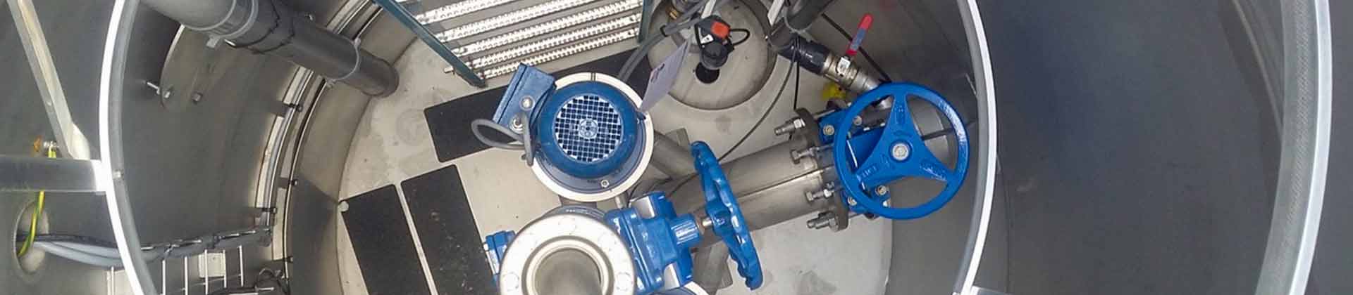 Poste de relevage - Station de relevage - Pompe de relevage